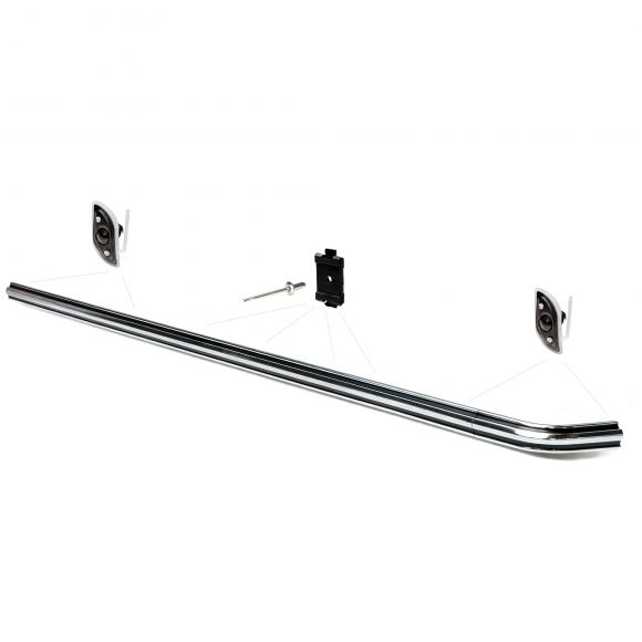 Quarter Panel Chrome Moulding | LH Driver | 1967-77 Ford Bronco