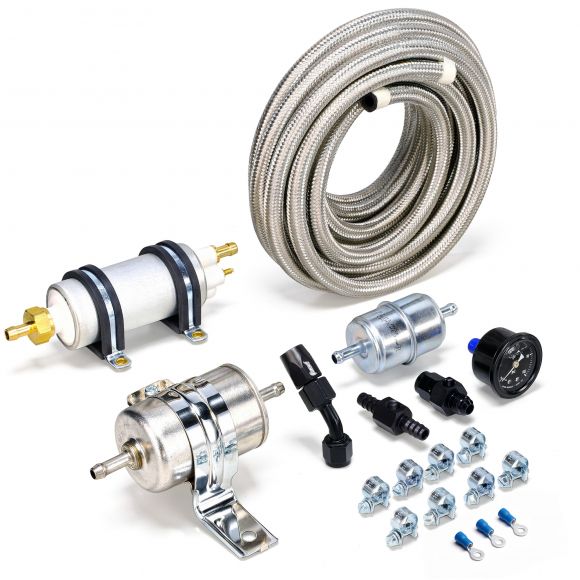 WH Frame Mounted High Pressure EFI Fuel Delivery Kit | 1966-77 Ford Bronco