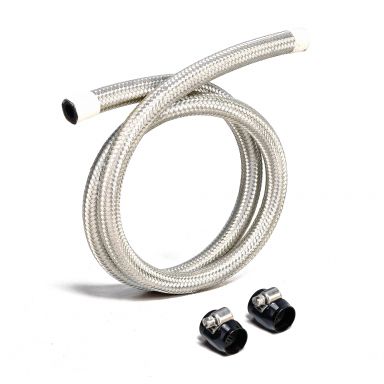 Stainless Mechanical Fuel Pump to Carb Hose Kit | 1966-77 Ford Bronco