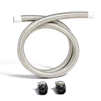 Stainless Mechanical Fuel Pump to Carb Hose Kit | 1966-77 Ford Bronco