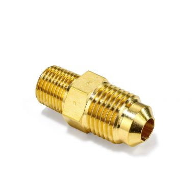 C4 Transmission Cooler Line Fitting | 1/2-20 Male SAE x 1/8-27 Male NPT