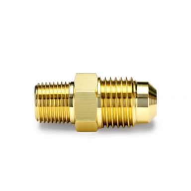 C4 Transmission Cooler Line Fitting | 1/2-20 Male SAE x 1/8-27 Male NPT