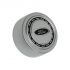 Satin Horn Button | OE Steering Wheel | 66-73 Ford Bronco