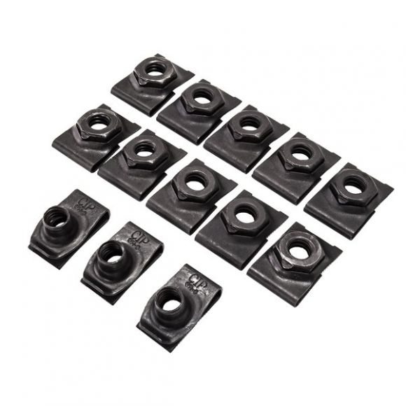 Grille Clip Set, 66-77 Ford Bronco