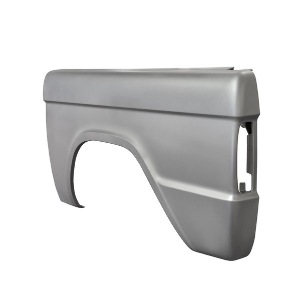 Early Bronco Seamless Flared Quarter Panel - Driver Side