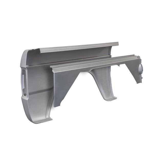 Early Bronco Seamless Flared Quarter Panel - Driver Side