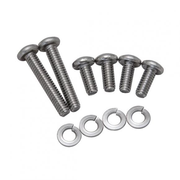 Stainless Steel Inner Door Hardware Kit, 68-77 Ford Bronco