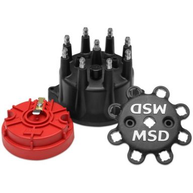 MSD Black Small Diameter Cap and Rotor Kit | 84317