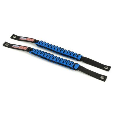 Blue Paracord Grab Handles | Bolt-On, PAIR | 21-25 Ford Bronco