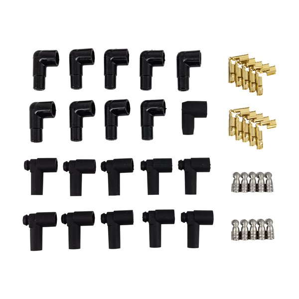 Pertronix Flame Thrower Spark Plug Wires - Black Ceramic