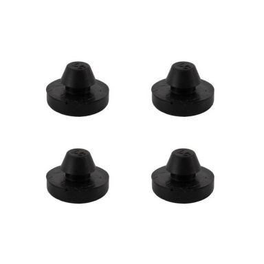 Tailgate Upper & Lower Bumpers (set of 4), 66-77 Ford Bronco