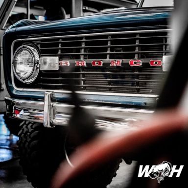 BRONCO Grille Letters | 66-77 Ford Bronco
