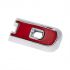 Chrome Ford Grille Letters with Deep Red Inserts, 67-77 Ford Bronco