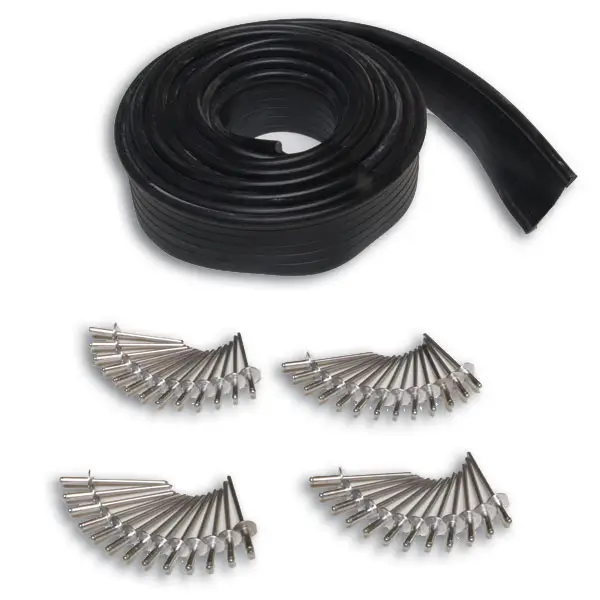 Welting & Rivets Front or Rear Fiberglass Flares 66-77 Bronco