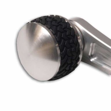 Billet Tire Tread Window Crank Handles | PAIR | 68-79 Ford Bronco & Truck