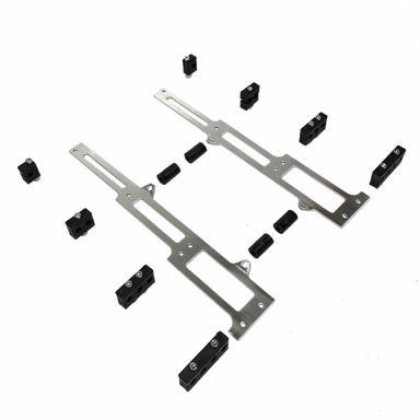 Machined Aluminum Plug Wire Divider | Satin | SBF Ford 289 302 351W