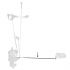 Door Latch Rod | LH Driver | Inner Handle/Latch | 68-77 Ford Bronco