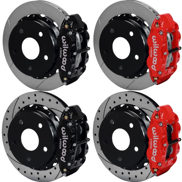 Wilwood Rear Disc Brake Kit Big Ford w/Park Brake 14in Wilwood Rear Disc Brake Kit Big Ford w/Park Brake 14in