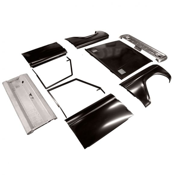 Bronco Tub Bolt-on Parts Kit, 68-77 Bronco (No Windshield Frame)