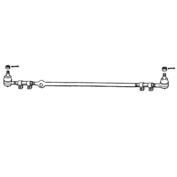 Tie Rod | Knuckle to Knuckle, 2 way Adjustable | 1966-75 Ford Bronco