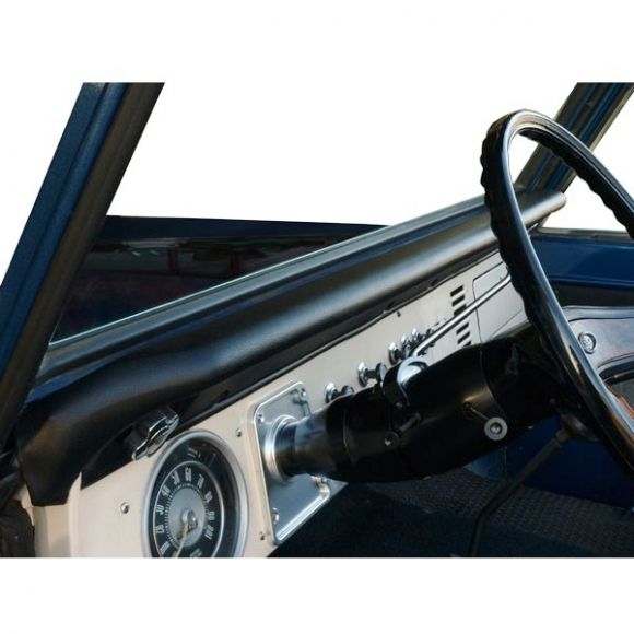 Dash Pad | Black Vinyl, OE-Type | 66-67 Ford Bronco