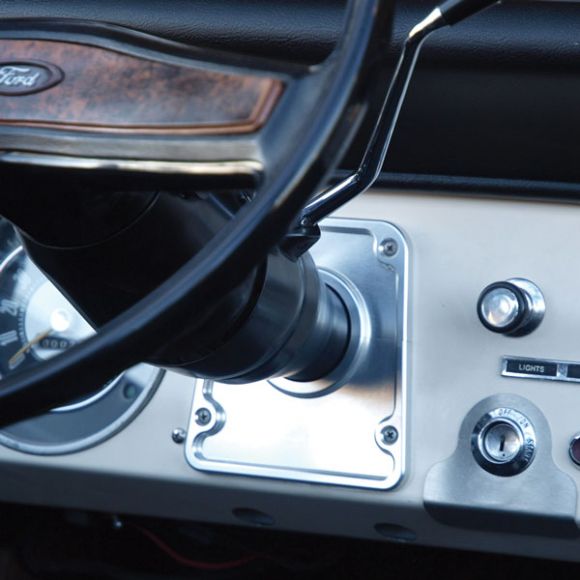 Billet Aluminum Steering Column Cover | 66-77 Ford Bronco