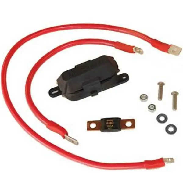 Battery Charge Cable w/ AMG Fuse For HiOutput Alternators