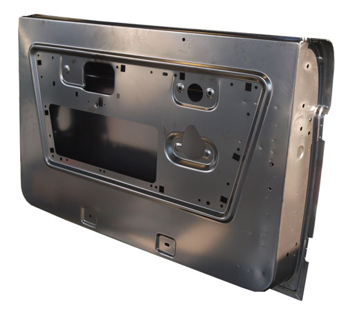 Door Shell + Bolt In Upper Window Frame | LH Driver | 1968-77 Ford Bronco